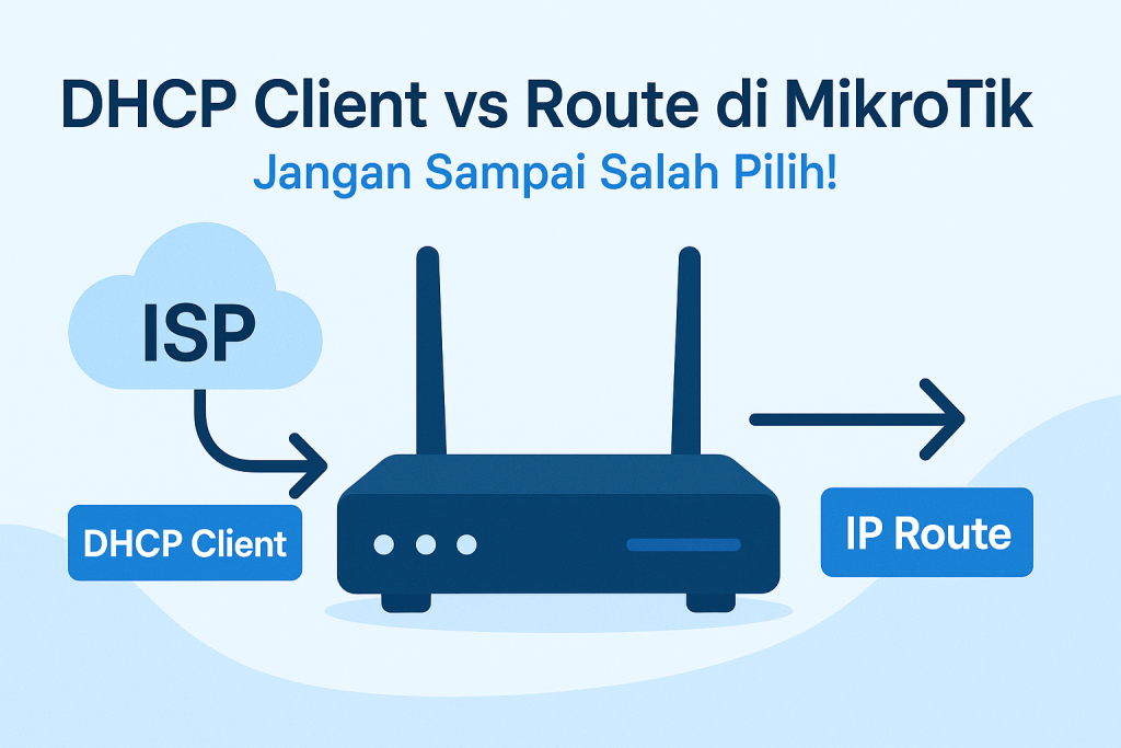 DHCP Client vs Route