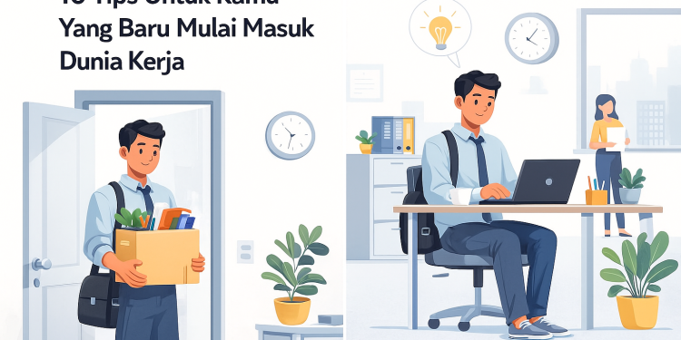 10 Tips Untuk Kamu Yang Baru Mulai Masuk Dunia Kerja